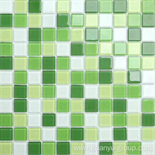 crystal glass mosaic tile